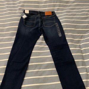 Ladies size 4 Lucky Brand Mid Rise Straight Blue Denim Jeans Ankle 27
